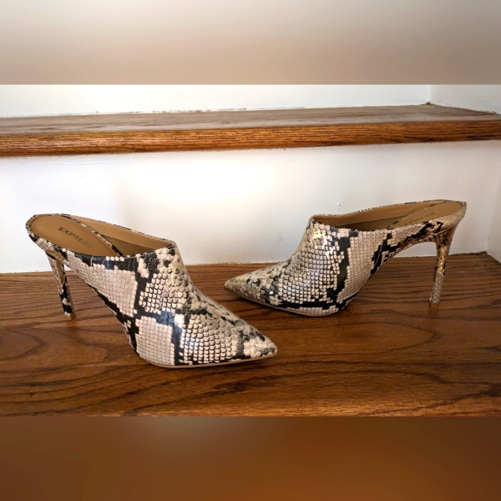 Leopard like shoes